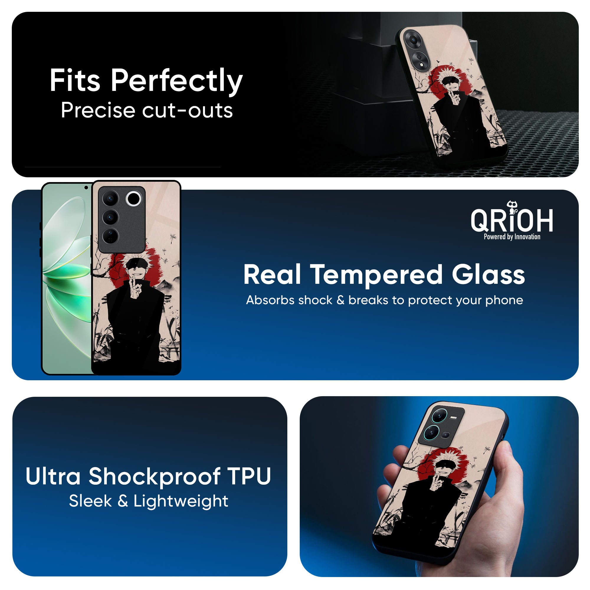 Manga Series Glass Case for IQOO 13 5G