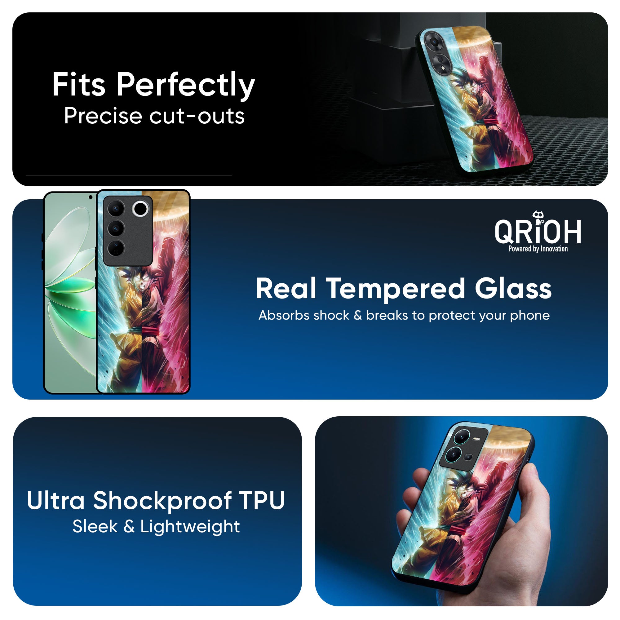 Ultimate Fusion Glass Case for IQOO Z9s Pro 5G