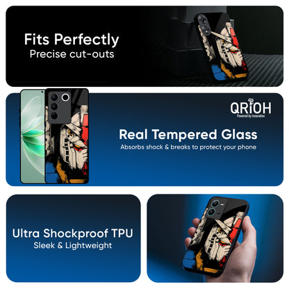 Transformer Art Glass Case for IQOO Z9s Pro 5G