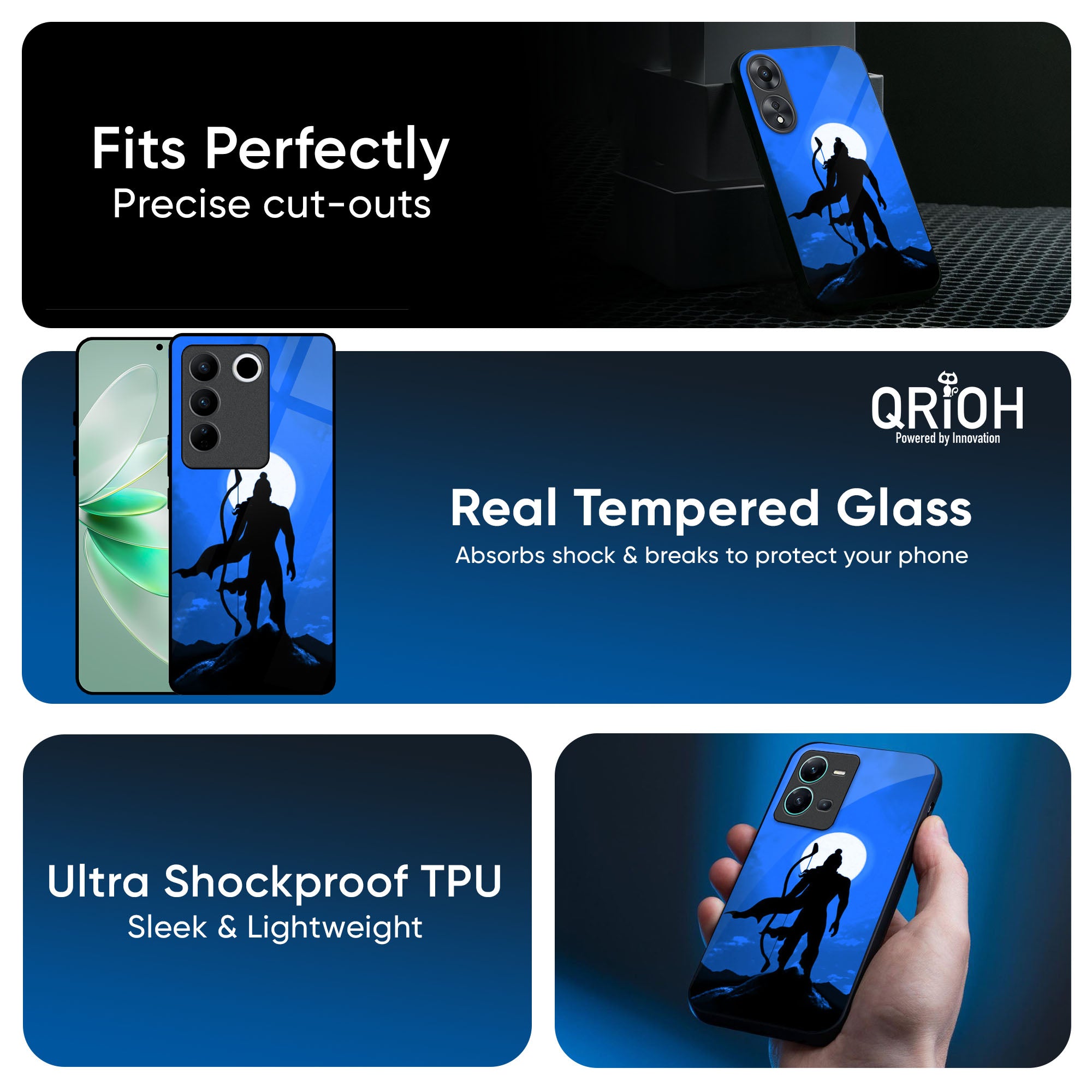 God Glass Case for IQOO Z9s Pro 5G