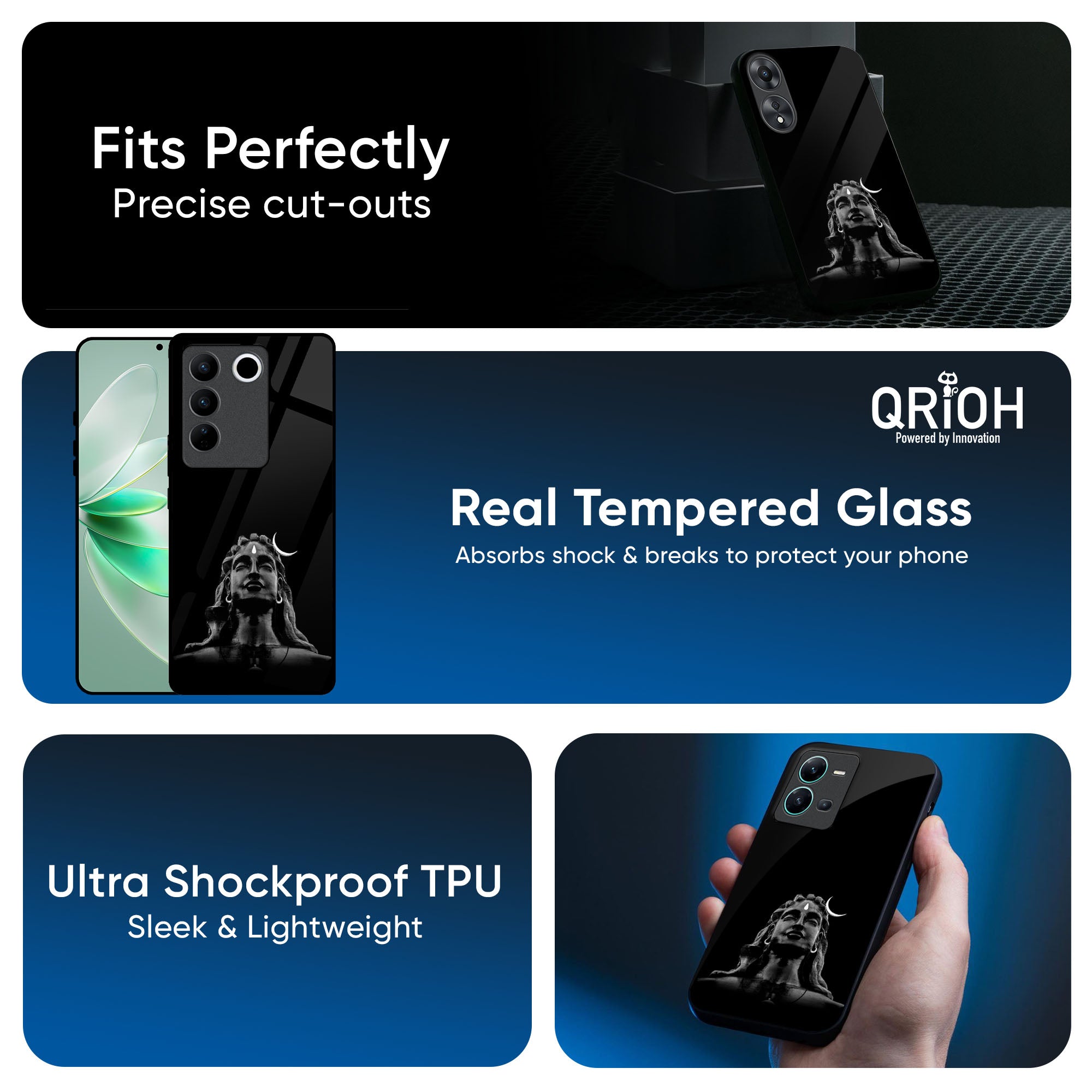 Adiyogi Glass Case for IQOO 13 5G