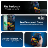 Multicolor Oil Painting Glass Case for IQOO Z9s Pro 5G