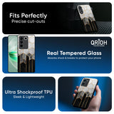 Tricolor Pattern Glass Case for Vivo X200 5G