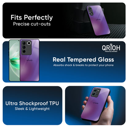 Ultraviolet Gradient Glass Case for IQOO 13 5G