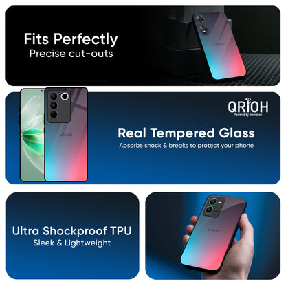 Rainbow Laser Glass Case for IQOO 13 5G