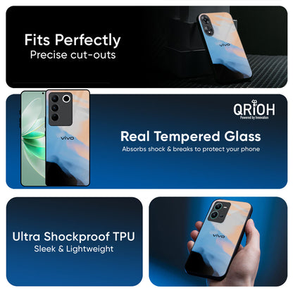 Winter Mountain Glass Case for IQOO Z9s Pro 5G