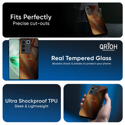 EarthTones Glass Case for IQOO Z9s Pro 5G
