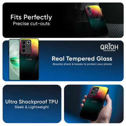 Sunland Gradient Glass Case for IQOO Z9s Pro 5G