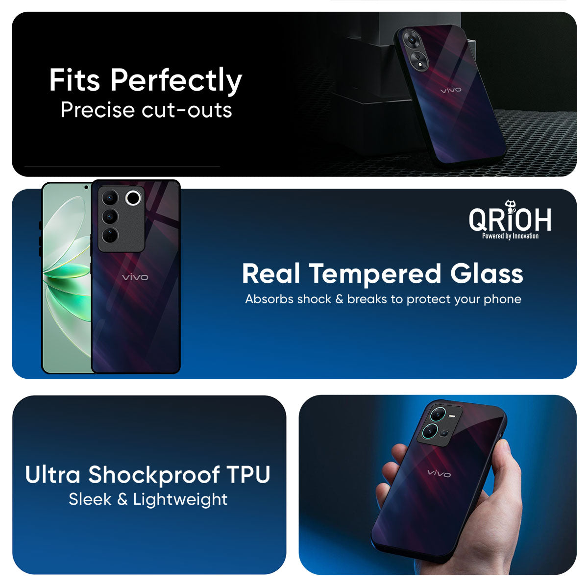 Pink Way Glass Case for IQOO Z9s Pro 5G