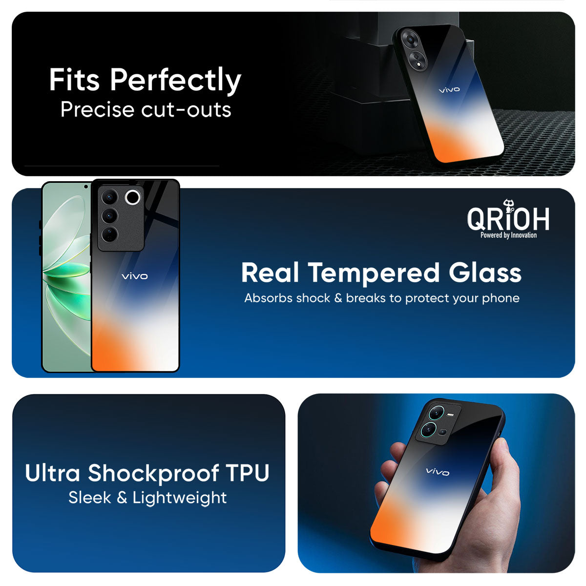 Magic Shade Glass Case for Vivo Y300 5G