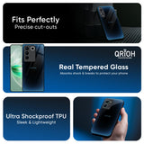 Blue Dynamic Glass Case for Vivo X200 Pro 5G