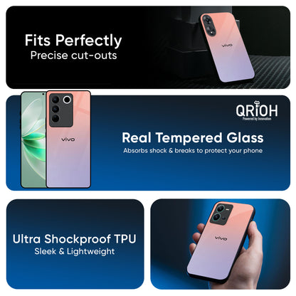 Dawn Gradient Glass Case for IQOO Z6 5G
