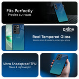 Celestial Blue Glass Case For Vivo X200 Pro 5G