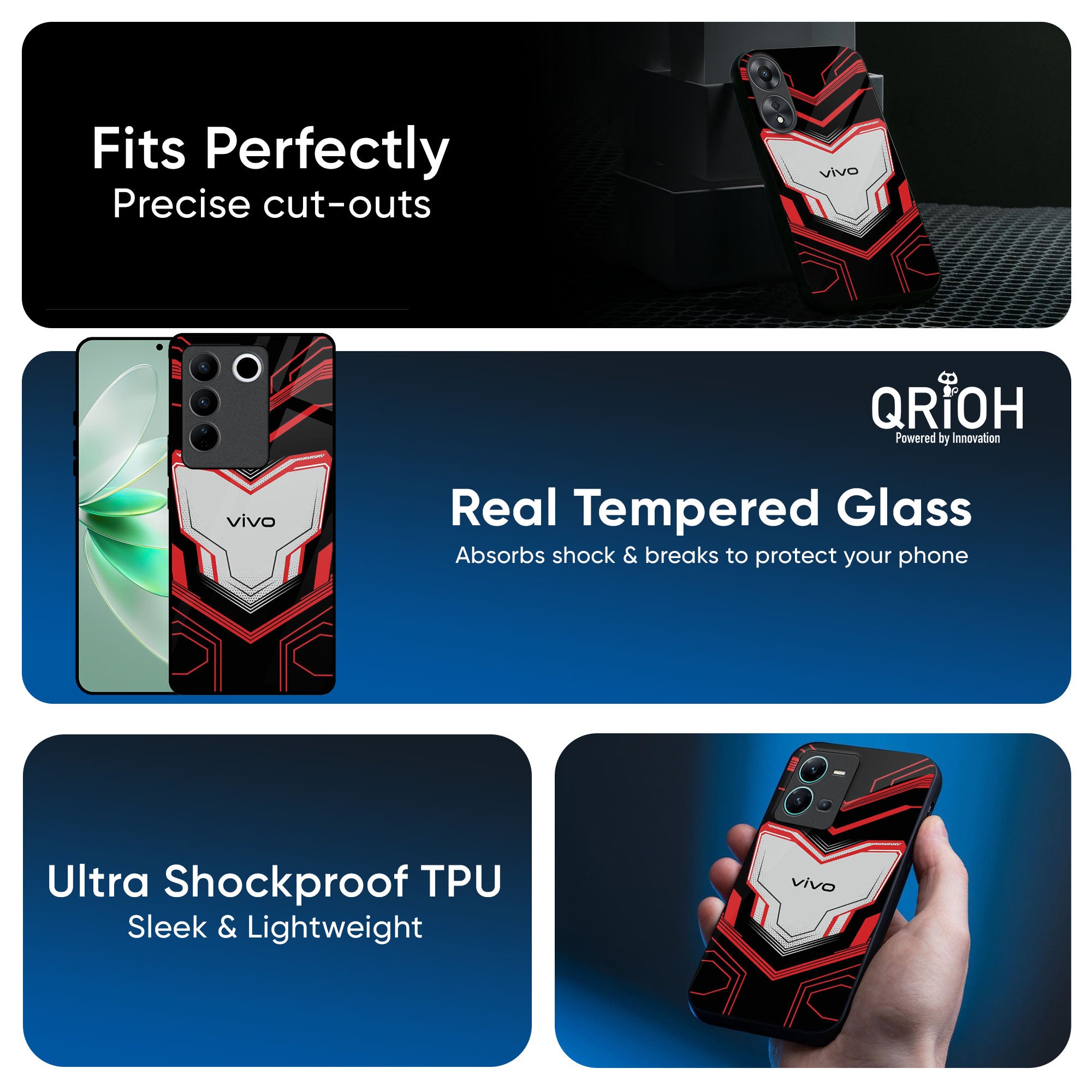 Quantum Suit Glass Case For IQOO 13 5G