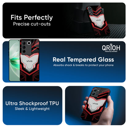 Quantum Suit Glass Case For IQOO Z9s Pro 5G