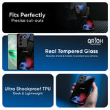 Fine Art Wave Glass Case for IQOO Z9s Pro 5G