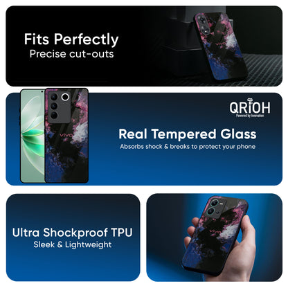Smudge Brush Glass case for IQOO Z9s Pro 5G
