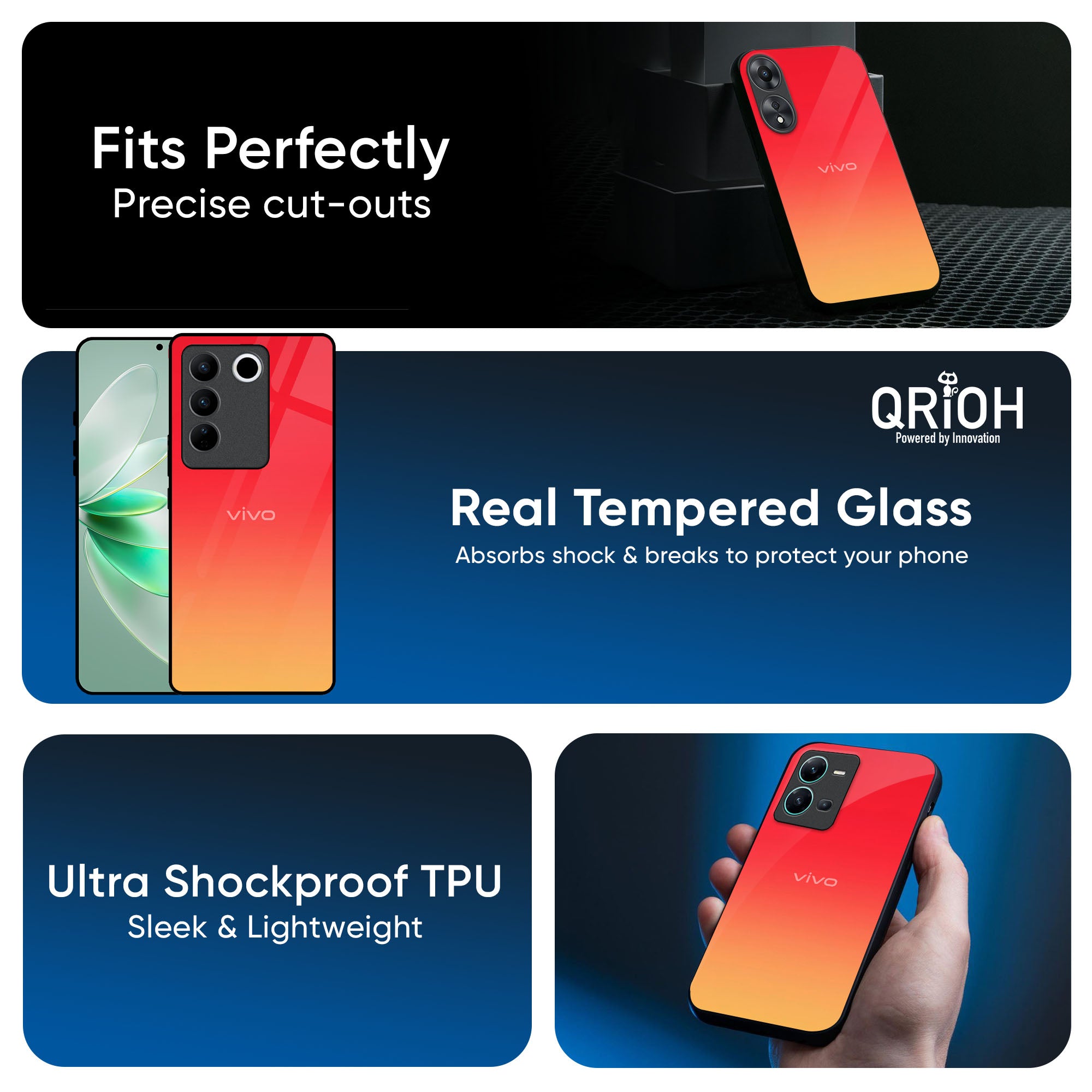 Sunbathed Glass case for IQOO Z9s Pro 5G