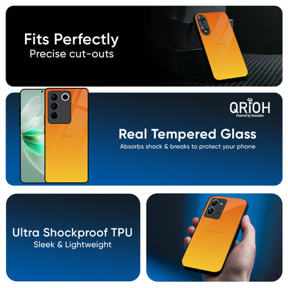 Sunset Glass Case for IQOO 13 5G