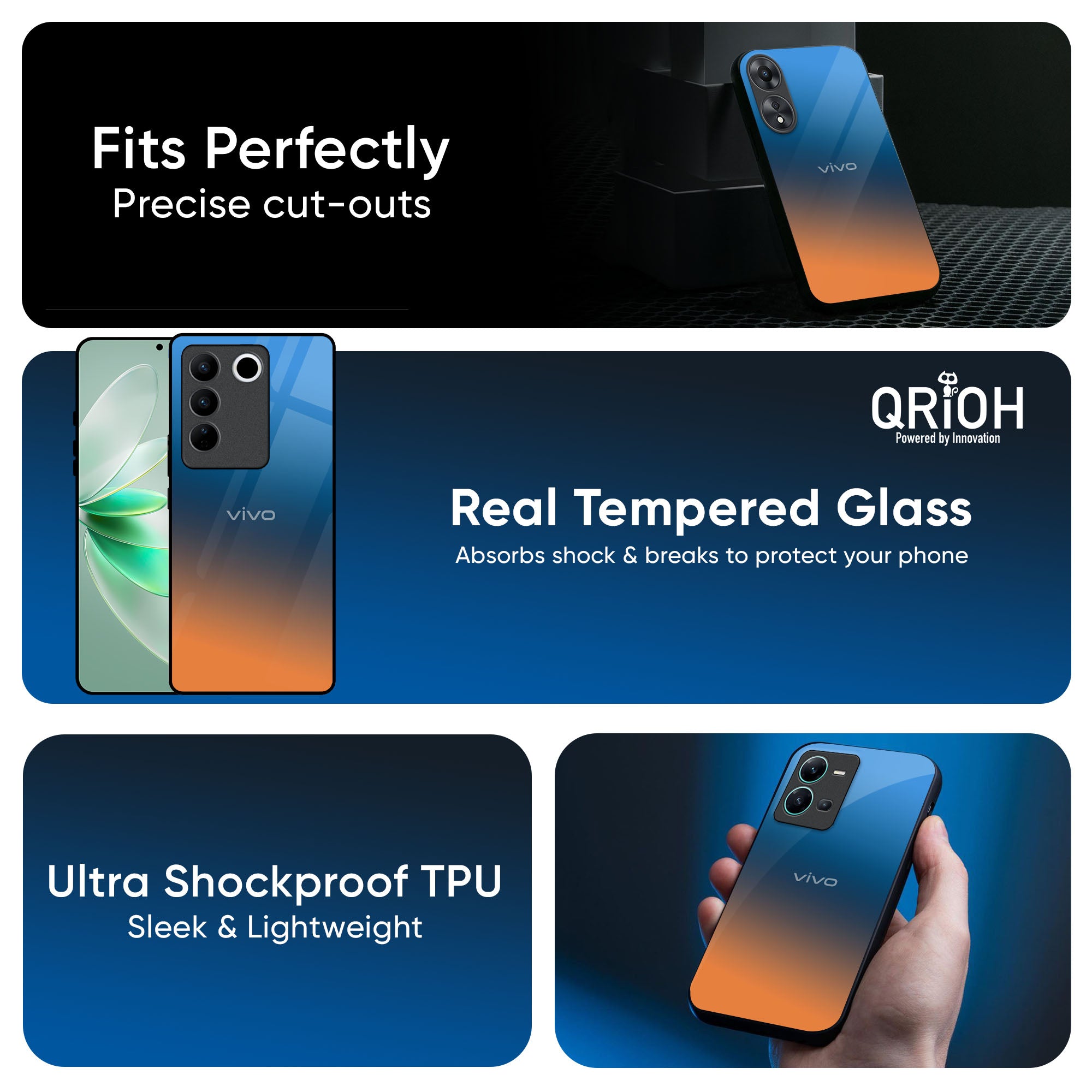 Sunset Of Ocean Glass Case for IQOO 13 5G