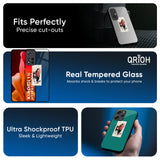 Bape Luffy Glass Case for Redmi Note 14 Pro 5G