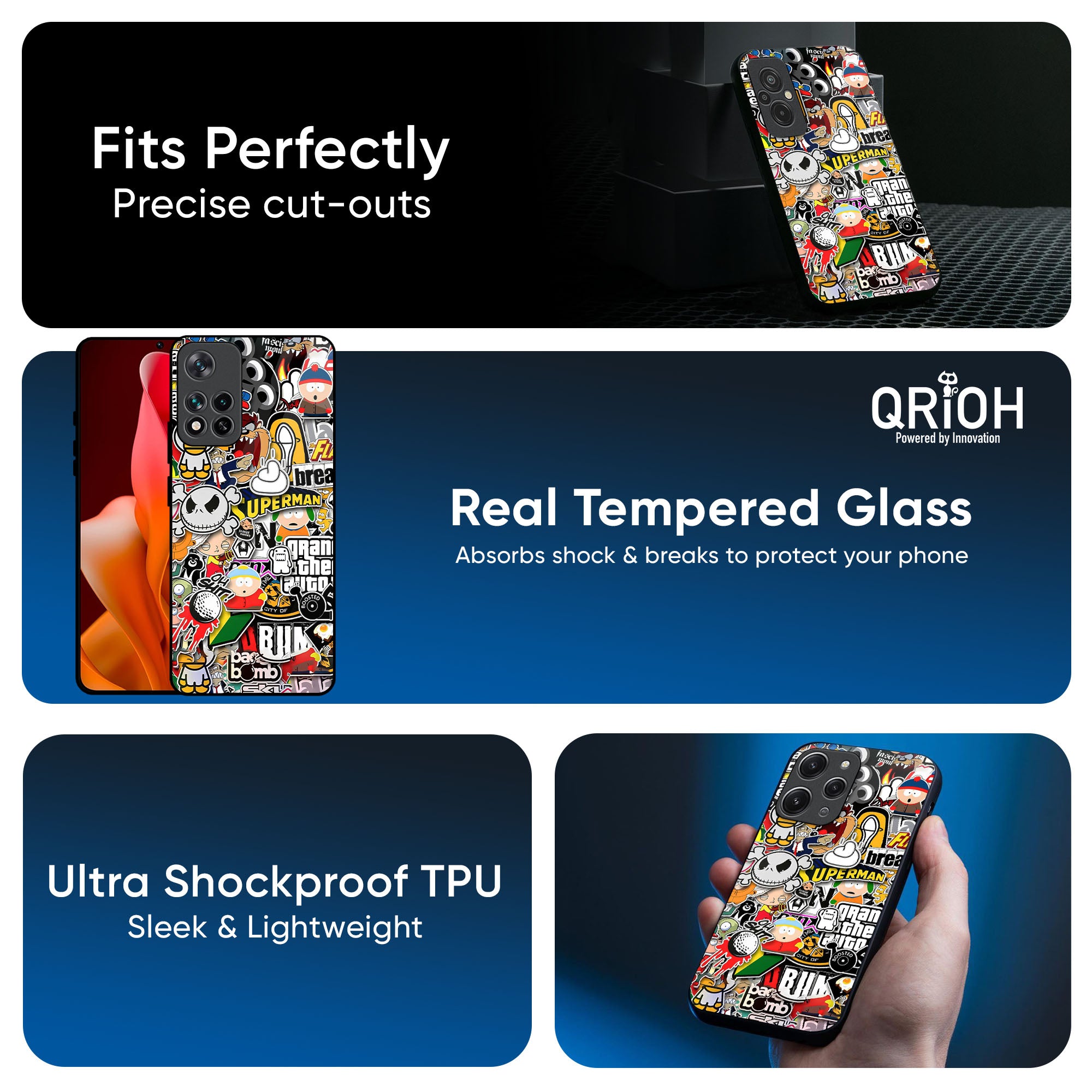 Boosted Glass Case for Redmi Note 14 5G