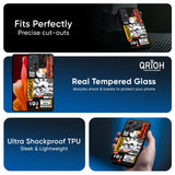 Galaxy Edge Glass Case for Redmi Note 14 Pro 5G