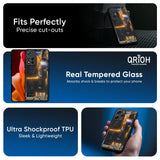 Glow Up Skeleton Glass Case for Redmi Note 14 Pro 5G