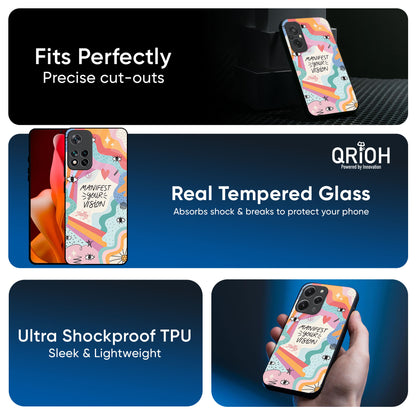 Vision Manifest Glass Case for Redmi Note 11 Pro Plus 5G