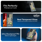 Art Station Glass Case for Xiaomi Redmi Note 8