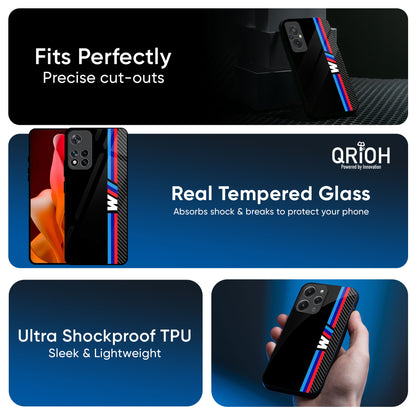 Automotive Art Glass Case for Redmi Note 12 5G