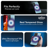 Evil Eye Art Glass Case for Redmi 10