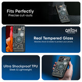 Motherboard Circuit Glass Case for Redmi 10