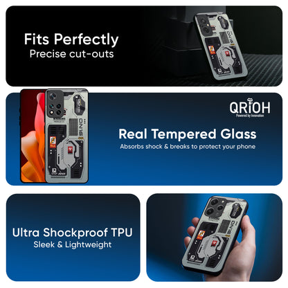 Techno Vibes Glass Case for Xiaomi Mi A3