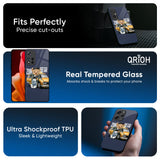Adventurous Bear Glass Case for Mi 11 Lite NE 5G