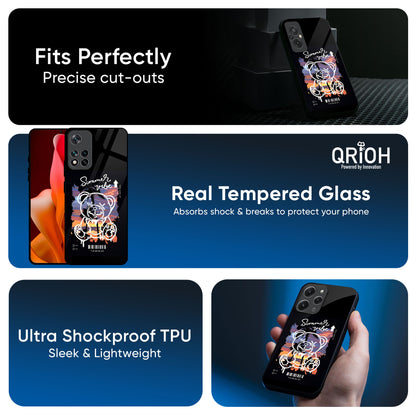 Summer Vibe Glass Case for Redmi Note 12 5G