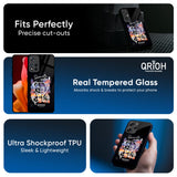 Summer Vibe Glass Case for Redmi Note 12 5G