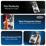 Explore Circuit Glass Case for Redmi 10