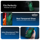 Emerald Firefly Glass Case For Redmi Note 14 Pro Plus 5G