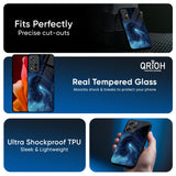 Dazzling Ocean Gradient Glass Case For Redmi Note 14 Pro Plus 5G