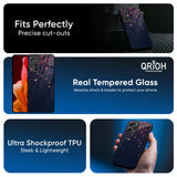 Falling Stars Glass Case For Redmi Note 14 Pro 5G