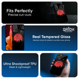 Moonlight Aesthetic Glass Case For Redmi Note 14 Pro 5G