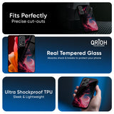 Moon Wolf Glass Case for Redmi Note 14 Pro 5G