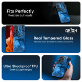 Gold Sprinkle Glass Case for Redmi Note 14 Pro 5G