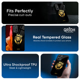 Lion The King Glass Case for Redmi Note 14 Pro 5G