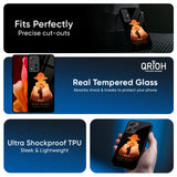 Luffy One Piece Glass Case for Redmi Note 14 Pro 5G