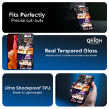 Anime Eyes Glass Case for Redmi Note 14 Pro 5G