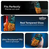 Architecture Map Glass Case for Redmi Note 14 Pro 5G