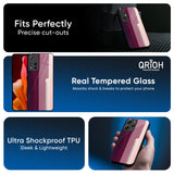 Brush Stroke Art Glass Case for Redmi Note 14 Pro Plus 5G