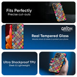 Multicolor Mandala Glass Case for Redmi Note 14 Pro 5G